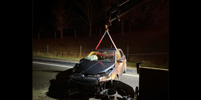 Alleinunfall in Bargen.