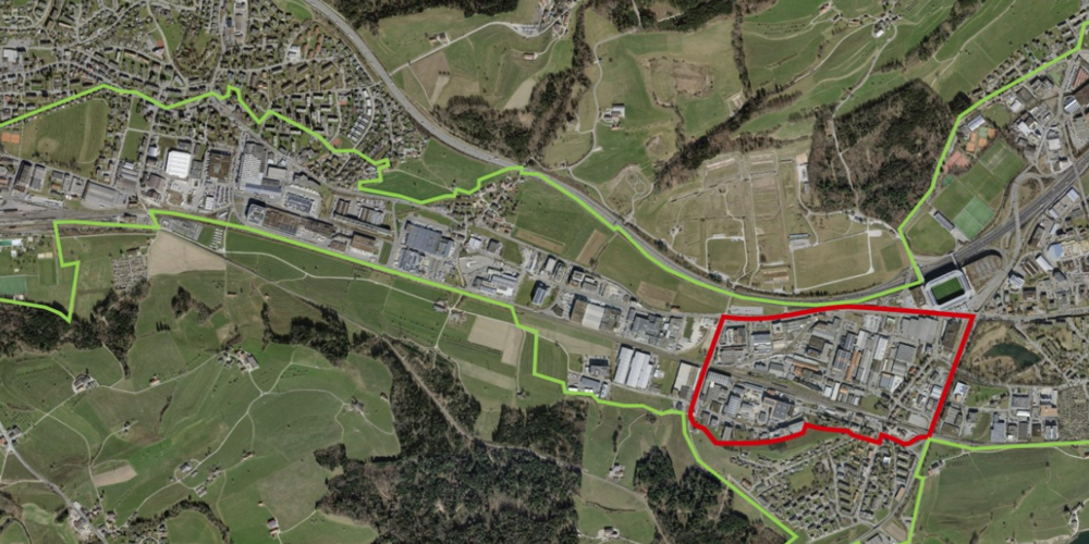 Winkeln (rot) als Teil der ASGO-Entwicklungsplanung (grün)