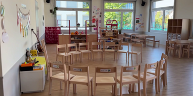 Der neue Kindergarten öffnet seine Türen für Interessierte.