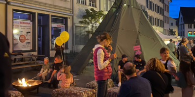 Impressionen vom letztjährigen Städtlifäscht: Im Gemüsemarkt war die Partymeile und die Obergasse stand unter dem Motto Kultur