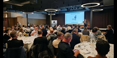 Remo Schönenberger, Präsident des Gewerbevereins Gossau, begrüsste die Teilnehmenden zur Herbstversammlung 2023.