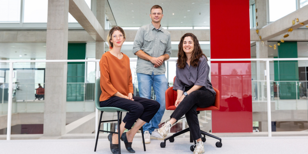 Melanie Diem, Fabio Allegini und Carla Dossenbach