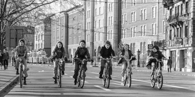 Die Freude über die autofreien Sonntage war gross.