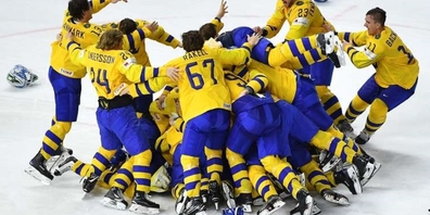 Ein Bild, an das man sich gewöhnt hat: Schweden gewinnt das 13. Mal nacheinander gegen die Schweiz.