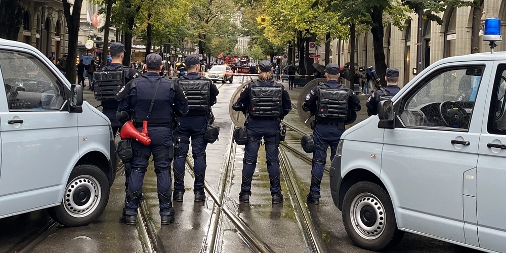 Die beiden Demonstrationen verliefen friedlich.