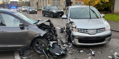 Bei einem Unfall in Weinfelden wurden drei Fahrzeuge beschädigt.