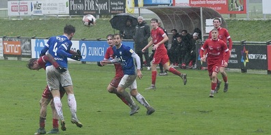 Die Schlammschlacht auf der Aegeten brachte eine gerechte Punkteteilung