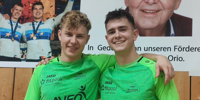 Björn Vogel (links) und Rafael Artho kehrten als zweimalige Turniersieger nach Hause.