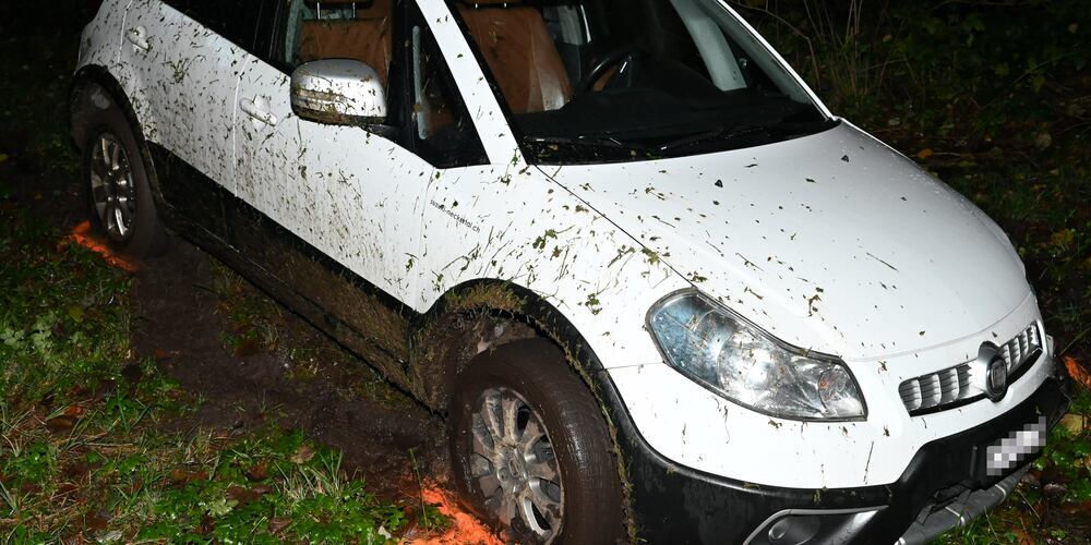 Auf der Höhe Herrenboden verursachte ein 41-Jährige einen Selbstunfall.