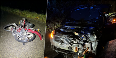 Tragischer Unfall: Die Einsatzkräfte können nichts mehr ausrichten.