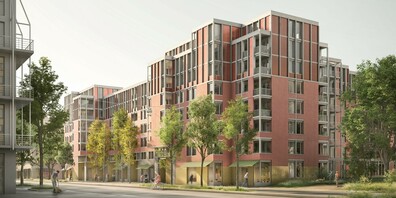 Die bestehenden Gebäude der Siedlung in Altstetten werden teilweise aufgestockt.