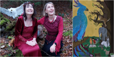 Gabriele Richter und Sandra  Bregenzer entführen in märchenhafte Welten.