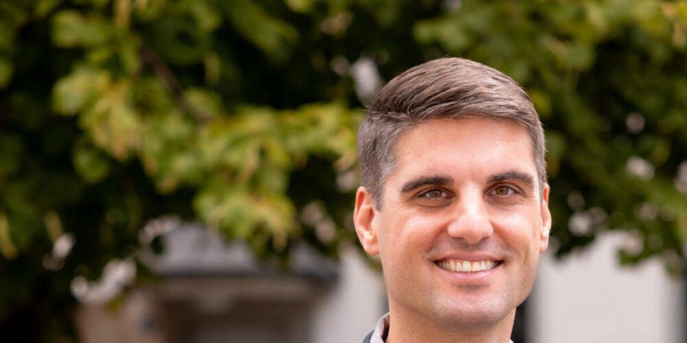 Der 39-jährige Daniel Bosshard will für die Grünen in die St. Galler Regierung.