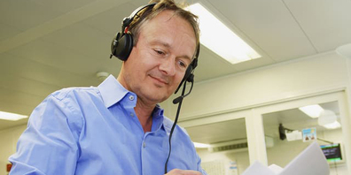 SRF-Meteorologe Thomas Bucheli hätte letzte Woche in Siebnen referiert. (Bild: SRF)