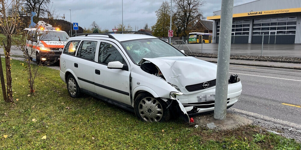 Die Atemluft des Lenkers hatte einen zu hohen Wert an Alkohol.