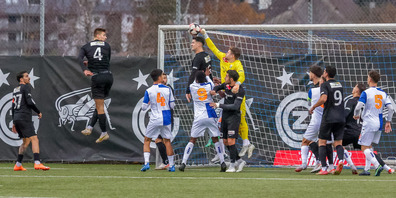 Packende Fussballspiele auf dem Zürcher GC Campus.