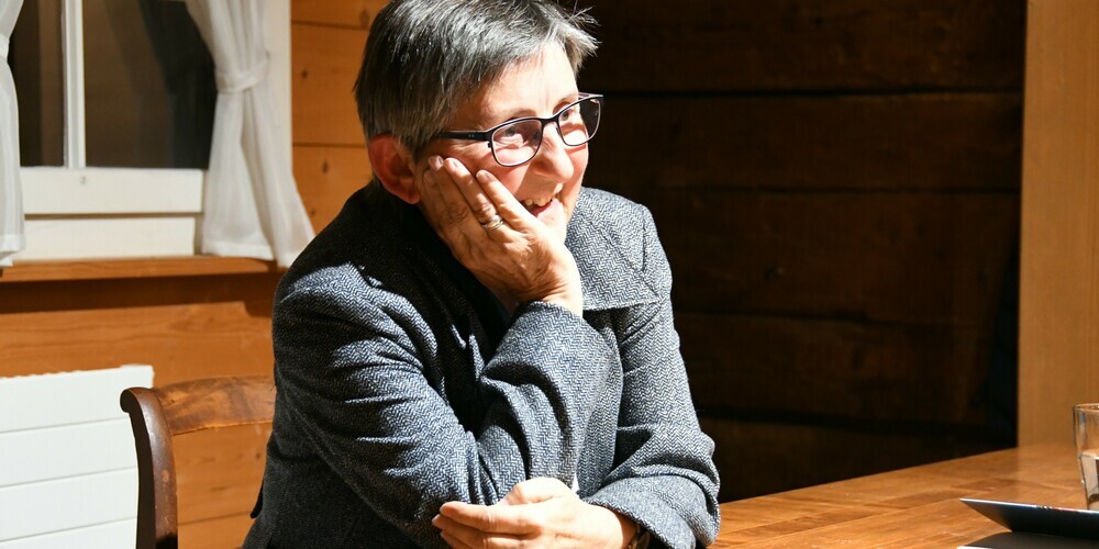 Monika Rösinger liest nach 2018 erneut aus einem ihrer Werke. 