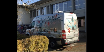 Die Radiostation macht halt in Feuerthalen.