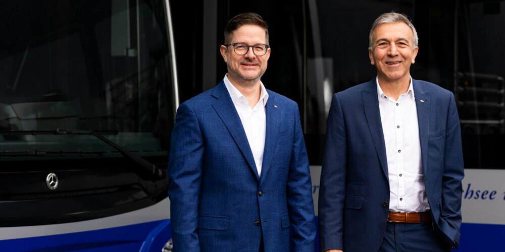 Werner Trachsel (rechts) hat das VZO-­Zepter an Joe Schmid übergeben.