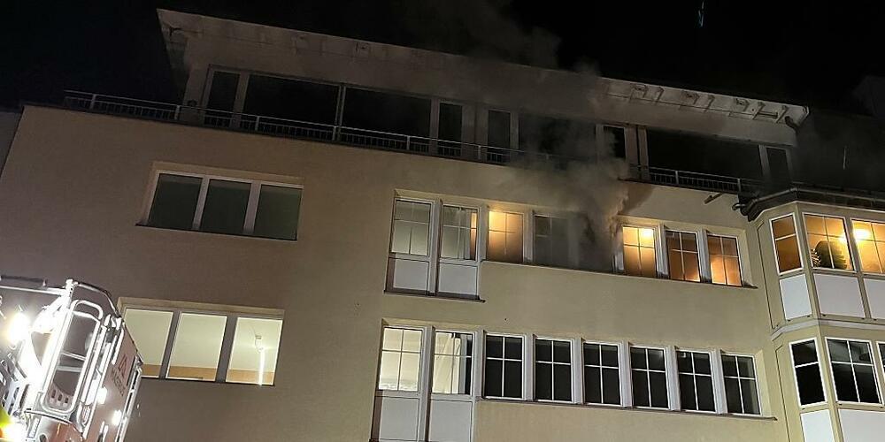 Wegen des Rauchs mussten sieben teils bettlägerige Personen aus dem Gossauer Altersheim temporär in eine andere Einrichtung verlegt werden.