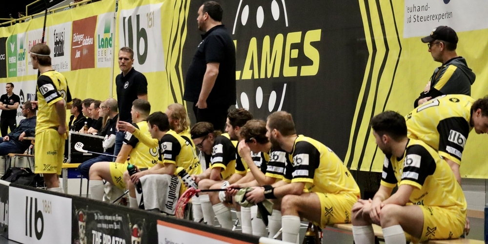 Gegen UH Appenzell fehlte es den Unihockeyanern der Jona-Uznach Flames an Durchschlagskraft. (Archivbild)
