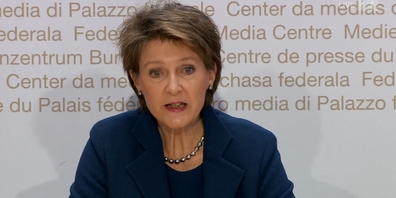 Bundespräsidentin Simonetta Sommaruga