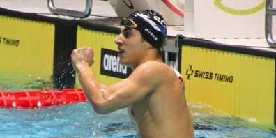 Schwimmer Flavio Bucca gewann erstmals Edelmetall an den Schweizer Kurzbahnmeisterschaften.