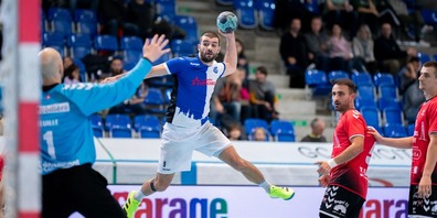 Mit zehn Treffern war Martin Popovski massgeblich daran beteiligt, dass sich GC Amicitia gegen den Aufsteiger aus Genf durchsetzen konnte.