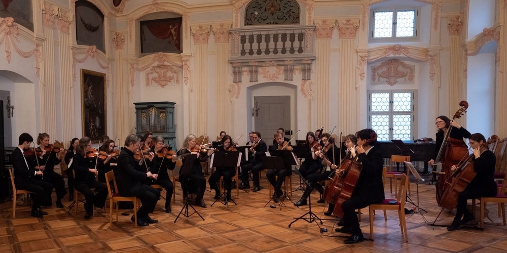 Orchester «Concento Stravagante» in Aktion.