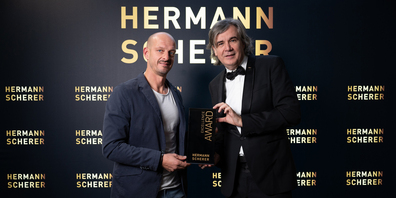 Martin Müller (l.) erhielt den Excellence Award.