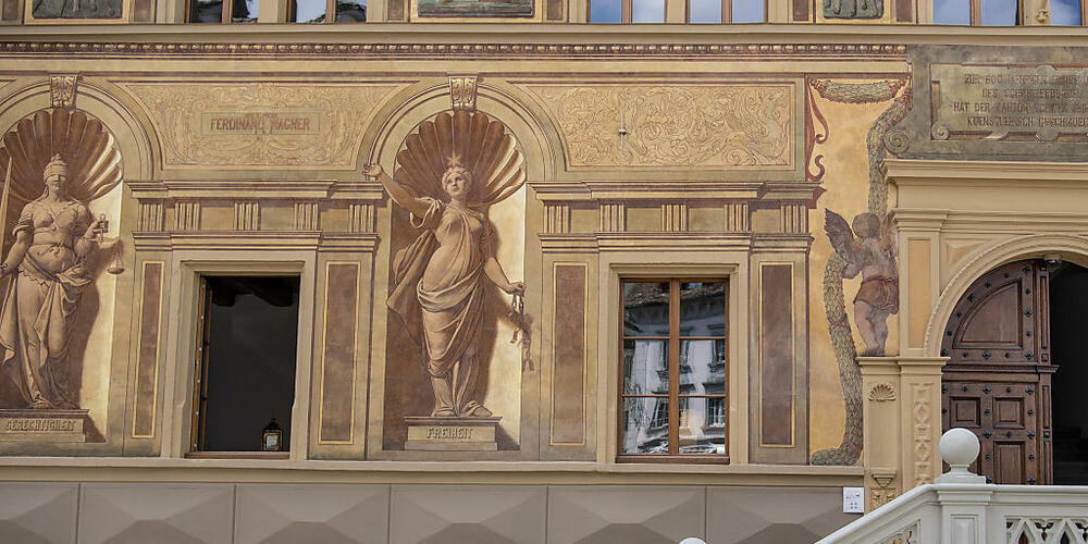 Im Rathaus von Schwyz hielt der Schwyzer Kantonsrat seine November-Session ab. (Symbolbild)