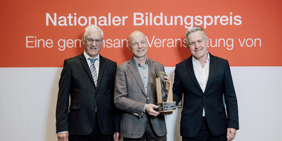 v.l. Christian Fiechter, Claude Merlach, Stefan Schulthess