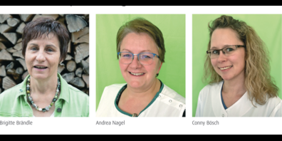Brigitte Brändle gab die Leitung ab und übergab sie an Andrea Nagel und ihre Stellvertreterin Conny Bösch.