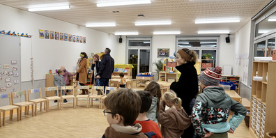 Einweihung Kindergarten Dorf, Jona