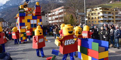 Ein Schmuckstück im Sarganserland: Der Fasnachtsumzug in Walenstadt (im Bild der diesjährige Umzug) ist jedes Jahr einen Besuch wert. 