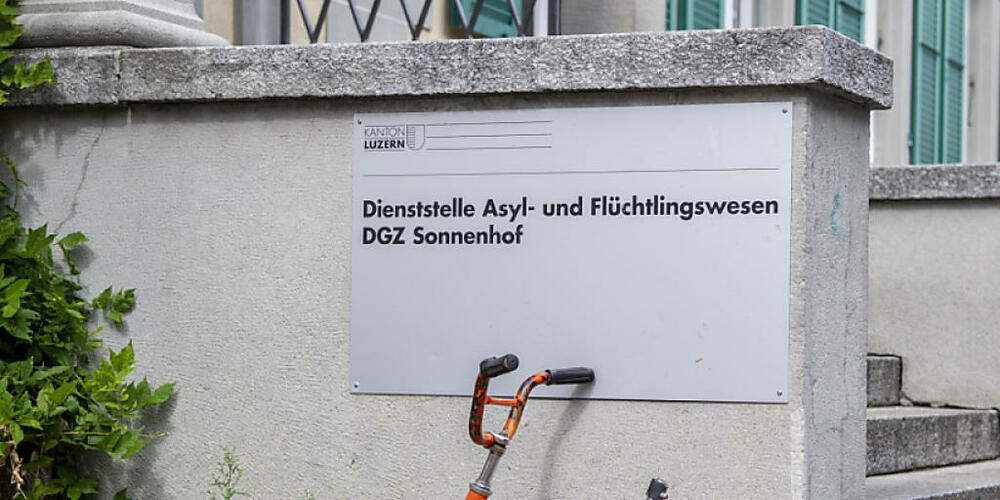 Der Sonnenhof ist eines der Zentren, in denen der Kanton Luzern Geflüchtete unterbringt. (Archivaufnahme)