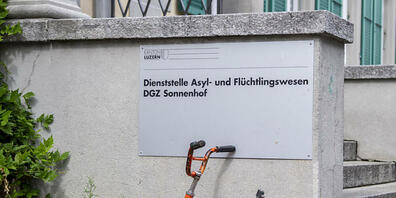 Der Sonnenhof ist eines der Zentren, in denen der Kanton Luzern Geflüchtete unterbringt. (Archivaufnahme)