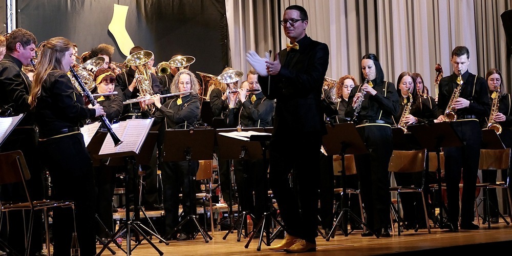 Der MV Harmonie Oberriet zeigte ein abwechslungsreiches, musikalisch hochstehendes Programm.