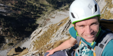 Jason Dändliker findet Ausgleich in der Bergwelt.