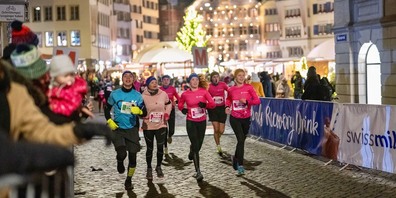 Was für eine Gelegenheit, die Adventskulisse der Stadt sportlich zu geniessen …