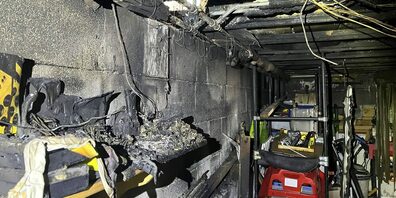 Die Feuerwehr stand mit 22 Leuten im Einsatz.