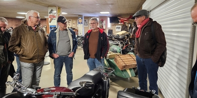 Im Museum erlebten die Mitglieder des MC Linth eine breite Vielfalt an historischen Motorrädern.