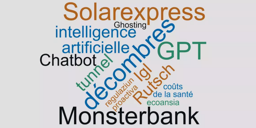 ZHAW-Forschende nutzten die grösste Textdatenbank der Schweiz als Basis, die Jury entschied die Wahl des Wort des Jahres 2023.