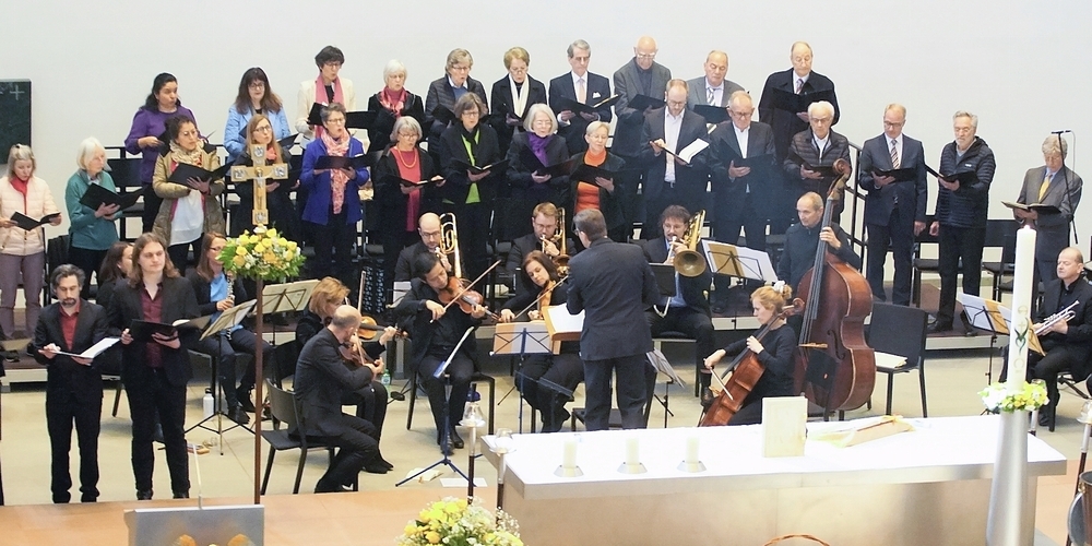 Der Franziskus-Chor widmet sich neben seinen Einsätzen in Gottesdiensten immer wieder grösseren Werken.