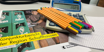 Die Industrie- & Wirtschafts-Vereinigung Schaffhausen (IVS) präsentiert den Konjunkturbericht 2023.