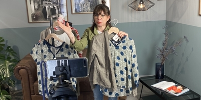 Die Stil-Expertin Irene Brunner berät per Video über aktuelle Mode-Trends. 
