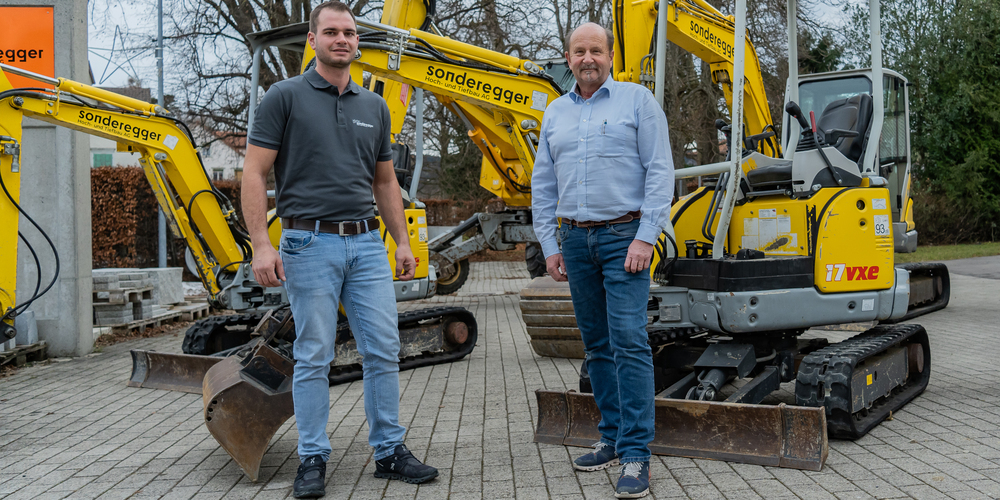 Silvio Sonderegger und Markus Tobler