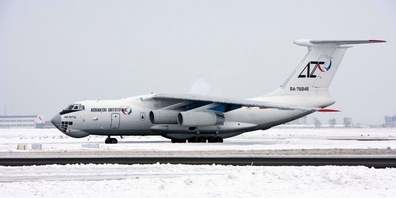 In Russland ist ein Militärflugzeug mit 65 ukrainischen Kriegsgefangenen an Bord abgestürzt (Symbolfoto).