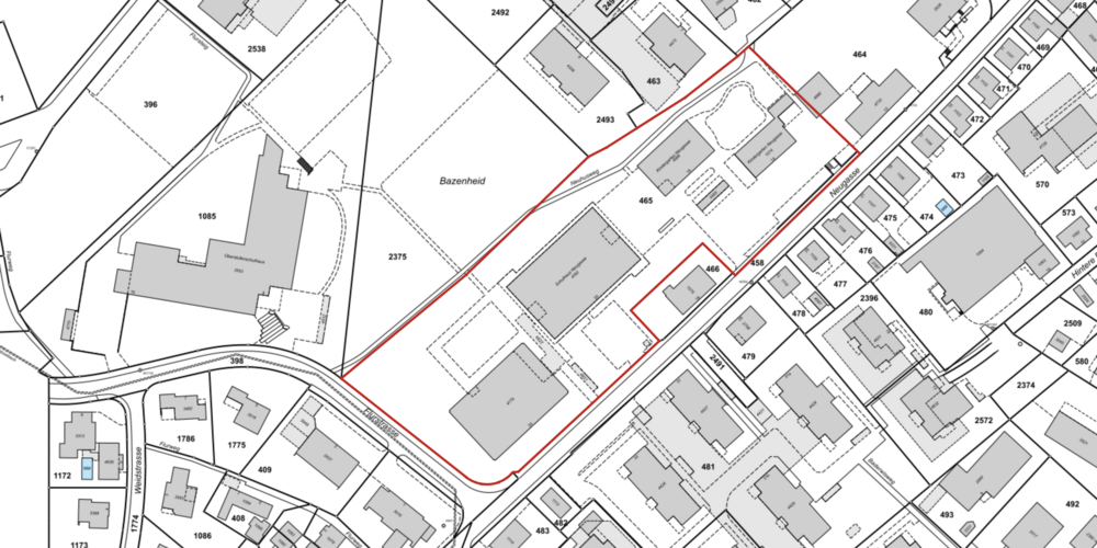 Die Schulanlagen Neugasse dürfen nicht mehr zum Parkieren von Fahrzeugen verwendet werden. 
