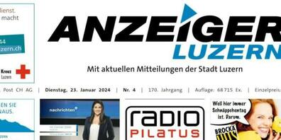 Ende Februar ist Schluss: Das Medienunternehmen CH Media stellt den «Anzeiger Luzern» ein.